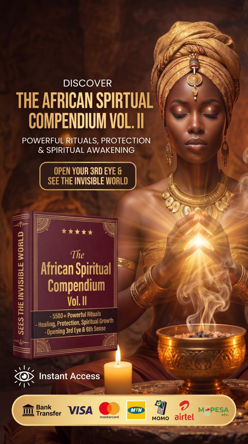 Discover The African Spiritual Compendium Vol. II — powerful rituals, protection and spiritual awakening